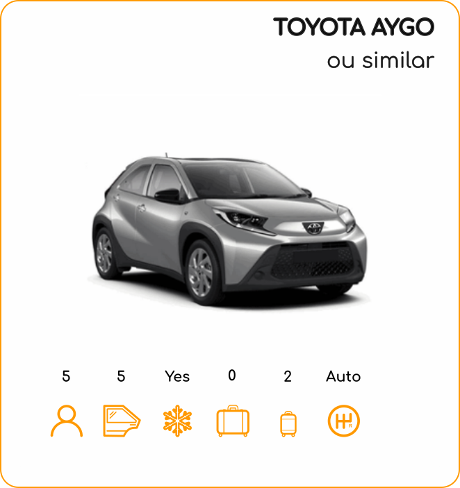 Classe AA Toyota Aygo