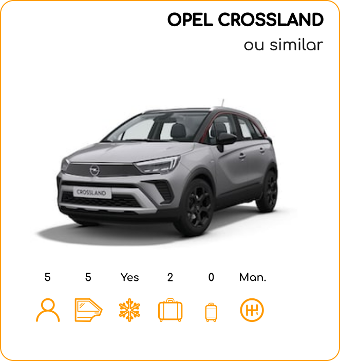 Classe D Opel Crossland