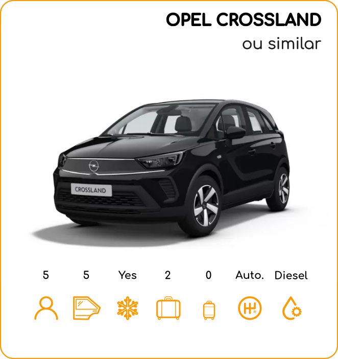 Classe FA Opel Crossland